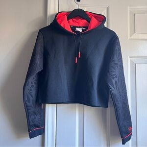 Puma x Sophia Webster Black Embossed Hoodie